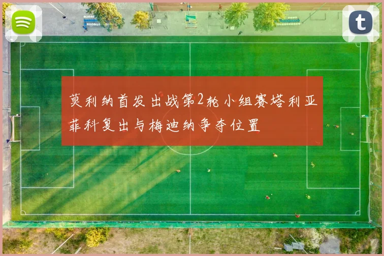 莫利纳首发出战第2轮小组赛塔利亚菲科复出与梅迪纳争夺位置